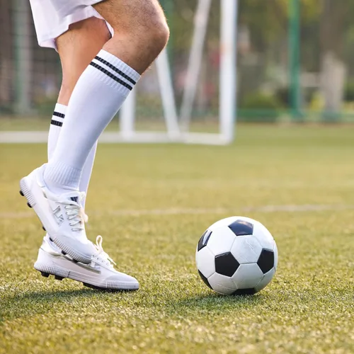 Vista 6 de Paquete de 6 pelotas de fútbol clásicas tamaño 5, pelota de entrenamiento de fútbol, práctica de competencia, pelotas de fútbol con bomba de pelota