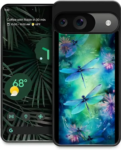 Vista 314 de Compatible con Google Pixel 4A 5G Mobile Case Creative Acrylic Panel trasero Silicona Protección Grip especialmente diseñado para Google Pixel 4A 5G