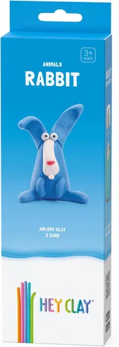 Vista 19 de HEY CLAY Forest Animals - Claymate Bear - Kit de arcilla seca al aire con 3 latas y herramientas de escultura con divertidas instrucciones
