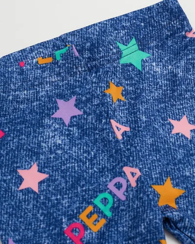 Vista 6 de Peppa Pig Conjunto de camisa y leggings de manga larga para niñas