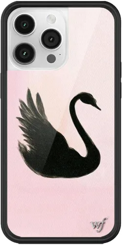 Vista 9 de Wildflower Fundas - Compatible con iPhone 14 Pro Max Protector negro parachoques, certificado de prueba de caídas de 6.5 pies, pequeña empresa
