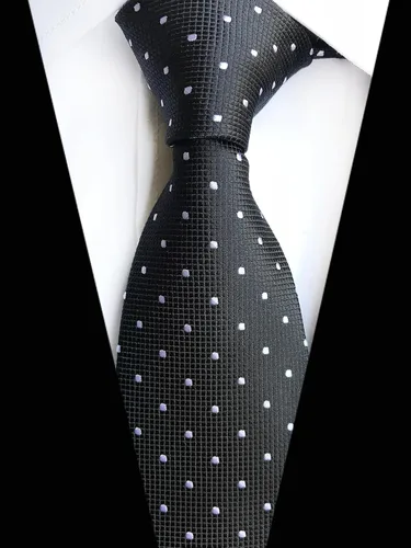 Vista 60 de WeiShang Lote de 6 corbatas clásicas de seda para hombre, corbatas tejidas jacquard