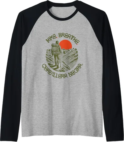Vista 14 de Mountaineering - Camiseta de béisbol raglán Cordillera Negra
