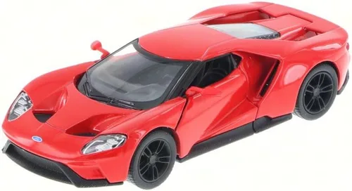 Vista 4 de KiNSMART - 2017 Ford GT 1:38 escala 5 "Die Cast Model Toy Super Car (4 juegos)