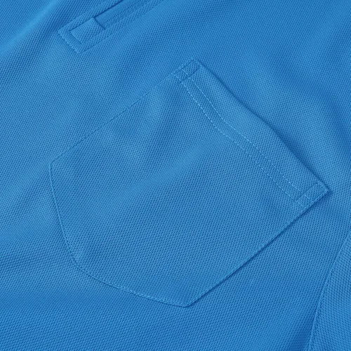 Vista 4 de BASUDAM Polo con cremallera para hombre, de secado rápido, manga corta, atlético, al aire libre, con bolsillo