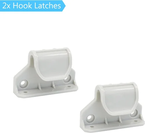 Vista 3 de KISKIZ Kit de piezas de repuesto extra largas para puerta de bebé, puertas retráctiles, puerta extra ancha para perro, juego completo de accesorios
