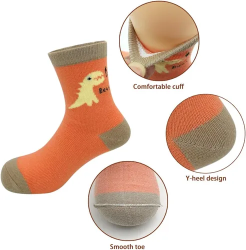 Vista 4 de Calcetines de algodón para niños pequeños, 10