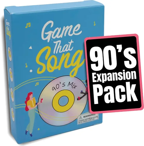 Vista 10 de Game That Song Expansión de mezcla de 2000, 50 cartas nuevas, juego de cartas de música para familiares, adultos y adolescentes. Divertida diversión