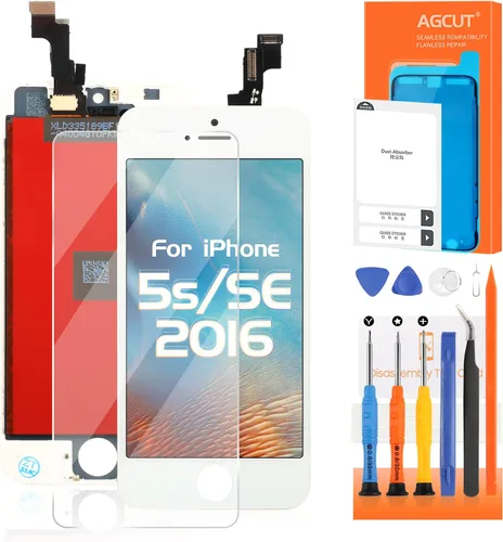 Vista 14 de Para iPhone SE 2016 Reemplazo de pantalla para iPhone 5S Pantalla LCD táctil A1723 A1724 A1453 A1457 A1518 A1528 A1530 A1533 Pantalla Digitalizador