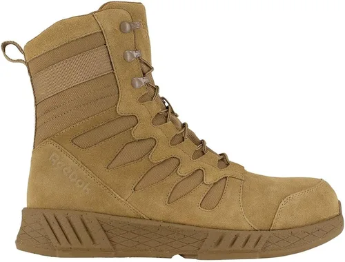 Vista 4 de Reebok mens Floatride Energy Tactical Safety Toe 8 Tactical Boot With Side Zipper