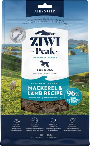 Vista 15 de ZIWI Peak - Alimento para perros secado al aire, carne de res, totalmente natural, alta proteína, sin granos, ingredientes limitados