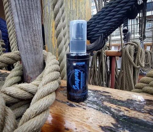 Vista 9 de Blackbeard Seaspray Hair Energizer - Suero en aerosol para hombre con biotina y cafeína, voluminizador para cabello más grueso y completo
