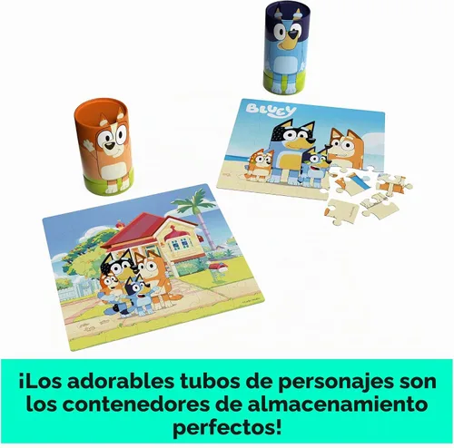 Vista 4 de Spin Master Games Bluey - Rompecabezas para niños en edad preescolar
