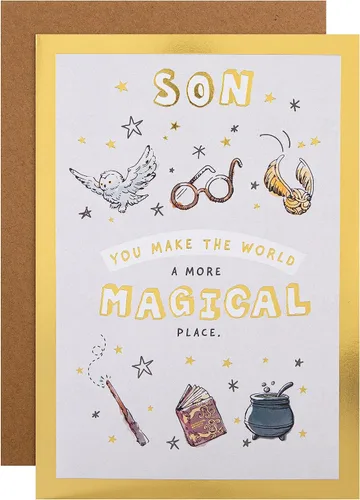 Vista 11 de Hallmark Tarjeta de cumpleaños para hija - Harry Potter ilustraciones y actividad