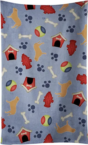 Vista 71 de Caroline's Treasures BB3948KTWL Affenpinscher Dog House Collection - Toalla de cocina para invitados, toalla de baño decorativa para cara, té, paño