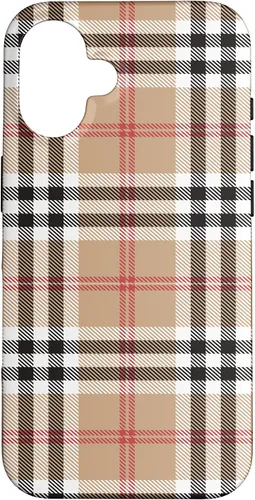 Vista 31 de Funda de franela a cuadros para iPhone 17