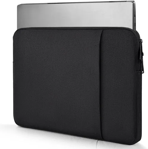 Vista 8 de Funda para monitor portátil de 15.6 pulgadas, funda de transporte para la mayoría de monitores portátiles de 15.6 a 16.1 pulgadas con bolsillo Negro