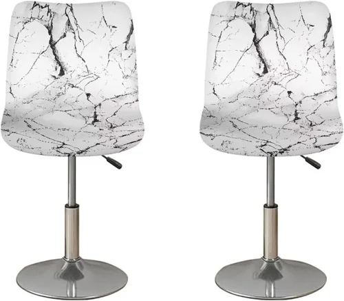 Vista 8 de American Eagle - Juego de 2 fundas para taburetes de bar para sillas de comedor, impermeables, antideslizantes, tamaño universal