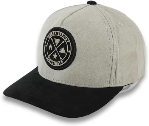 Vista 177 de Urban Effort Gorra trasera de malla, para hombres y mujeres, gorra de béisbol de 5 paneles, gran cierre a presión para caza y senderismo