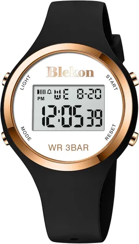 Vista 13 de Original Outdoor Sport Watches Alarm Clock Waterproof Digital Watch Aguamarina