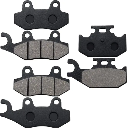 Vista 6 de Pastillas de freno Kabing delanteras y traseras para Yamaha Rhino 660 YXR660 4x4 2004-2007 Rhino 450 YXR450 4x4 2006-2009 Raptor 700 700R YFM700