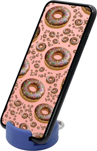 Vista 16 de GoDonut Mini llavero portátil para teléfono celular, accesorio de escritorio perfecto para viajes, oficina y mesita de noche, compatible con iPad