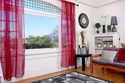 Vista 79 de All American Collection - cortinas Doli transparentes, 2 unidades Blanco