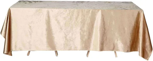 Vista 47 de Efavormart - Mantel rectangular de terciopelo negro prémium de 60 x 102 pulgadas para eventos de fiesta de boda