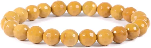 Vista 33 de Justinstones Gem - Pulsera elástica de cuentas redondas de piedras semipreciosas de 8 mm, unisex, de 17.78 cm Turmalina negra de grado A