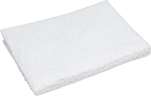 Vista 7 de Juvale Mantel de encaje – Mantel rectangular blanco de 60 x 97 pulgadas, borde festoneado floral vintage, elegante y delicado mantel de fiesta de té
