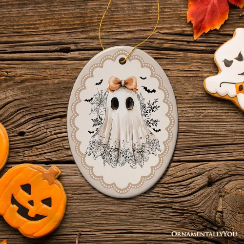 Vista 6 de Decoraciones colgantes espeluznantes para árbol de Halloween y decoración del hogar