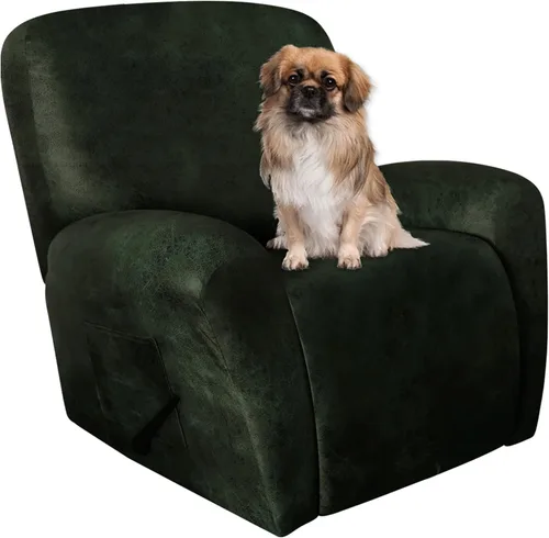 Vista 16 de ANARACHON Fundas para Sillas Reclinables Tipo Cuero, 4 Piezas Funda para Sillón Reclinable Lazy Boy, Protector de Muebles - Funda Suave Lavable