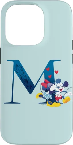 Vista 16 de iPhone 11 Pro Max Disney Alphabet Monogram Letter M para Funda de Mickey y Minnie Mouse