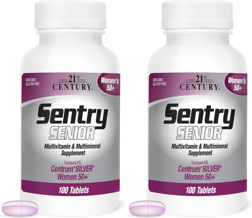 Vista 13 de 21st Century Sentry Senior Women 50 Plus Tablets, 100 unidades (27542)