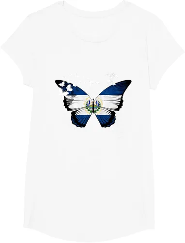Vista 24 de Camiseta con diseño de bandera de El Salvador