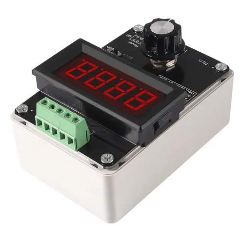 Vista 5 de Generador de señal ajustable de 4-20 mA,AITRIP DC 0-10V 0 4-20 mA Simulador analógico de voltaje de corriente para ajuste de valor, panel PLC LED