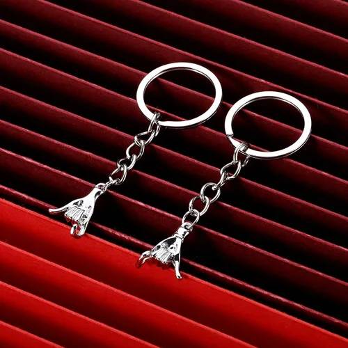 Vista 5 de VANLOVEMAC Pinky Promise - Regalo para parejas, regalos a juego para parejas, regalos para novio, novia, mejor amigo, él y ella