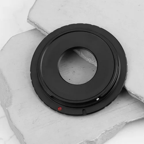 Vista 6 de Cinema C Mount Lens a EOS EF SLR Cámara Adaptador Anillo Compatible con Canon T80 T90 T7i T8