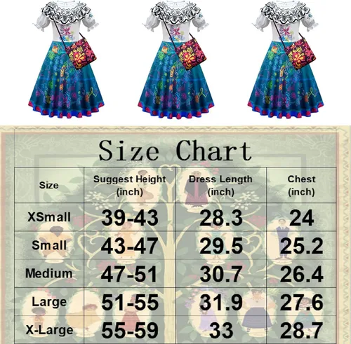Vista 3 de Vestido de princesa con bolsa de manga corta para niñas y niños pequeños