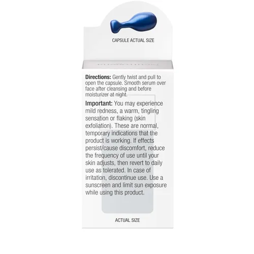 Vista 9 de Neutrogena Cápsulas de suero facial de retinol de reparación rápida de arrugas, suero facial diario sin fragancia con retinol que combate las líneas