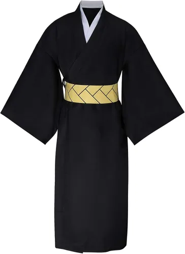 Vista 6 de Disfraz de anime para cosplay Ubuyashiki Kagaya kimono conjunto completo