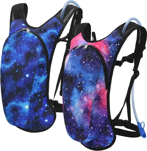 Vista 15 de Mochila de hidratación Roptat con bolsa de agua de 2L - Mochila de agua ligera con bolsa de agua para mujeres, hombres, correr, montar, andar