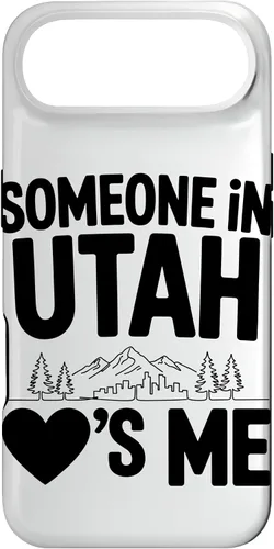 Vista 27 de Someone in Utah Loves Me Long Distance Family Case for iPhone 16