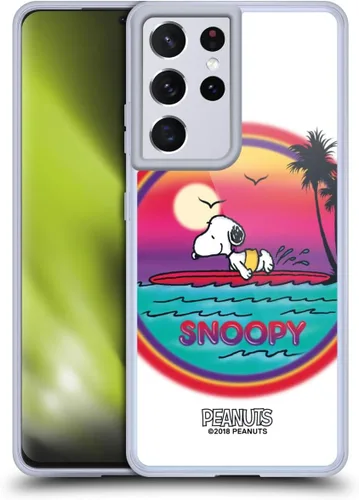 Vista 28 de Head Case Designs Officially Licensed Peanuts Beach Surf Snoopy Boardwalk Airbrush Gel Case [Military Grade Protection] Compatible with Google Pixel