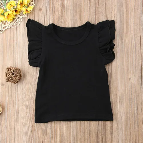 Vista 26 de Mubineo - Camiseta de manga corta para bebé, algodón, diseño liso