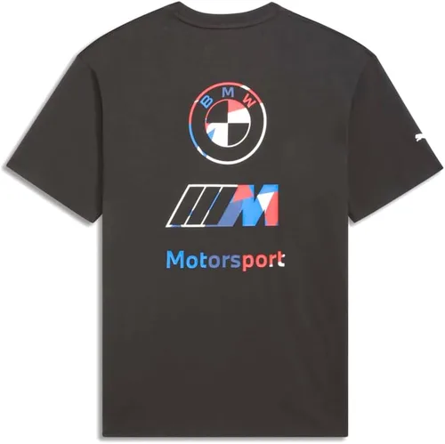 Vista 3 de PUMA Camiseta con logotipo BMW M Motorsport Essentials para hombre