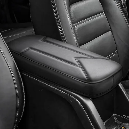 Vista 12 de FIILINES Funda de consola central para Toyota 4Runner 2010-2024, funda para reposabrazos, cojín de 4 accesorios, funda para reposabrazos