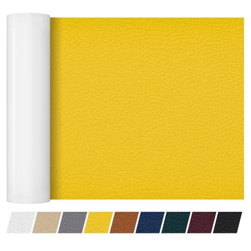 Vista 36 de Cinta de parche de reparación de cuero de 4 x 60 pulgadas, cinta autoadhesiva fuerte para muebles, sofás, sillones, asientos de automóvil, armarios