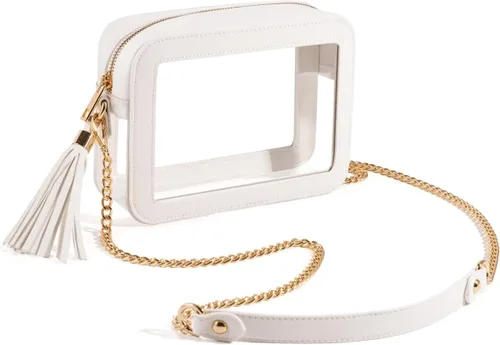 Vista 9 de Unilily Bolsa transparente para eventos en estadios – Bolso cruzado transparente aprobado por estadios para mujeres, conciertos, deportes