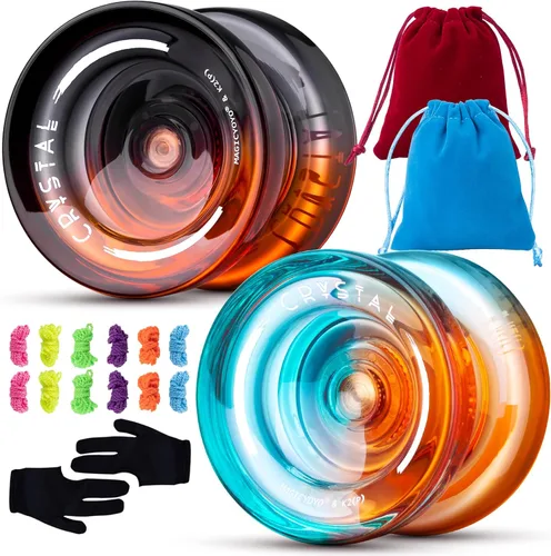 Vista 11 de MAGICYOYO Paquete de 3 yoyos sensibles para niños principiantes, K2